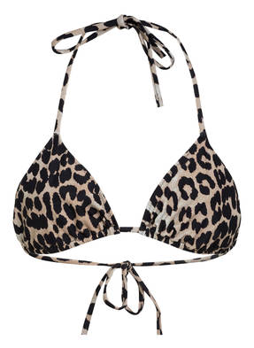 GANNI Triangel-Bikini-Top