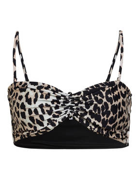 GANNI Bandeau-Bikini-Top