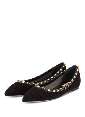 VALENTINO GARAVANI Ballerinas ROCKSTUD