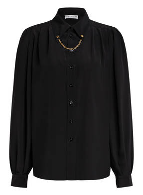 GIVENCHY Hemdbluse aus Seide mit Kettendetail