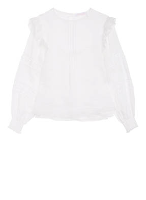 SEE BY CHLOÉ Bluse mit Lochspitzenbesatz