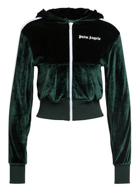 Palm Angels Sweatjacke mit Galonstreifen