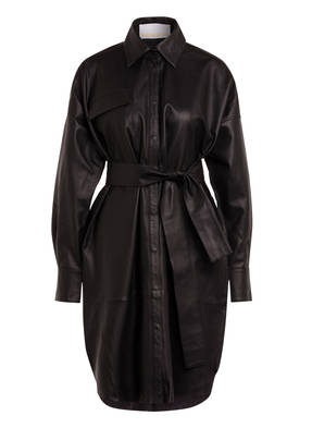 REMAIN BIRGER CHRISTENSEN Hemdblusenkleid BOLOGNA aus Leder