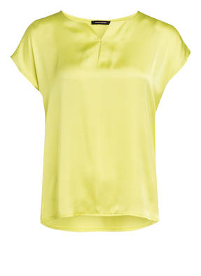 MORE & MORE Blusenshirt im Materialmix
