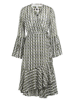 MUNTHE Wickelkleid EARTH mit Seide