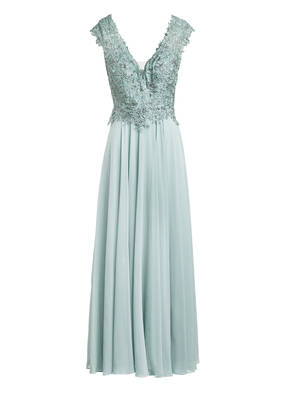 Vera Mont Abendkleid mit Spitzenbesatz
