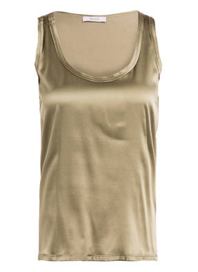 REISS Top mit Seide im Materialmix