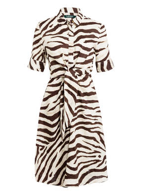 LAUREN RALPH LAUREN Hemdblusenkleid aus Leinen