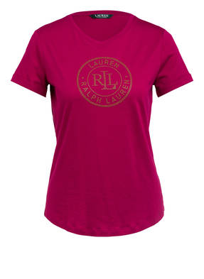LAUREN RALPH LAUREN T-Shirt mit Schmucksteinbesatz