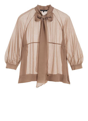 LUISA CERANO Schluppenbluse mit 3/4-Arm