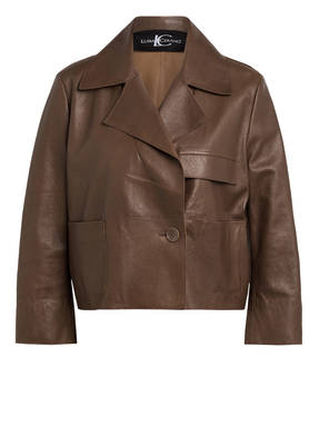 LUISA CERANO Lederjacke mit 3/4-Arm