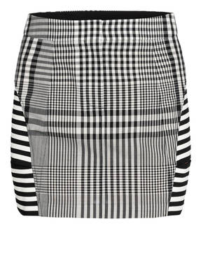 BURBERRY Rock im Materialmix