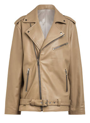 Manokhi Oversized-Lederjacke