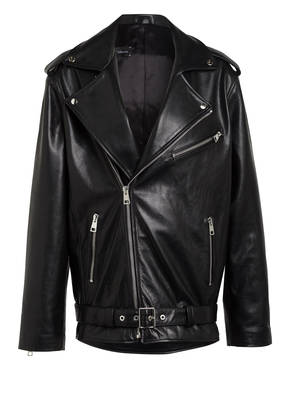 Manokhi Oversized-Lederjacke
