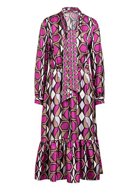(THE MERCER) N.Y. Seidenkleid mit Schluppe