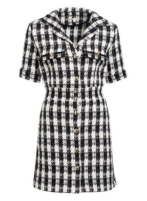 maje Tweed-Hemdblusenkleid RICKY