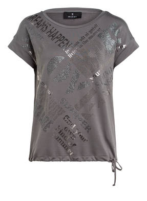 monari T-Shirt mit Schmucksteinbesatz