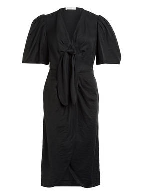 sandro Kleid mit Leinen