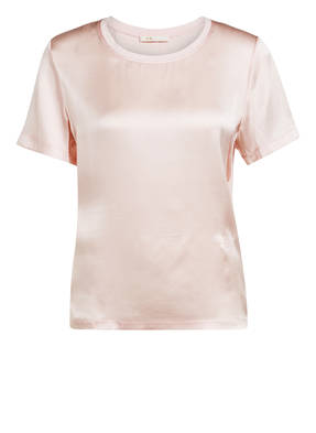 maje T-Shirt TANK im Materialmix