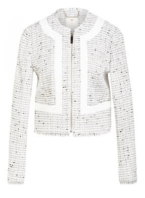 TED BAKER Bouclé-Blazer ADALA mit Glitzergarn
