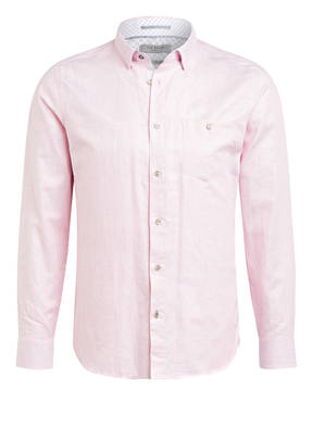 TED BAKER Hemd TIPTOE Extra Slim Fit mit Leinen