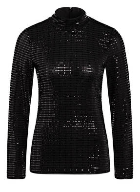 STEFFEN SCHRAUT Longsleeve mit Paillettenbesetzt und Glitzergarn
