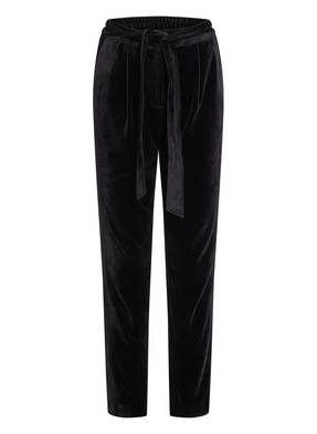 STEFFEN SCHRAUT Samthose im Jogging-Stil