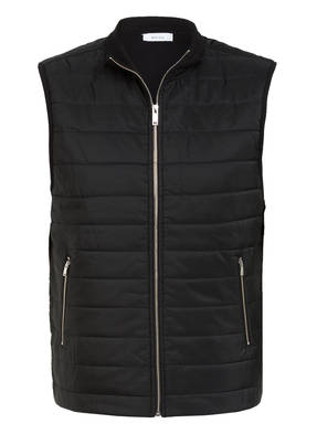 REISS Steppweste NESLON im Materialmix