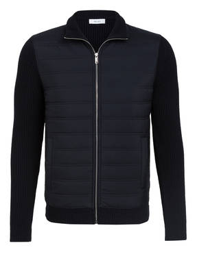 REISS Strickjacke TRAINER im Materialmix