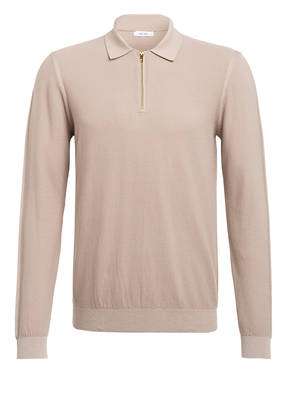 REISS Strick-Poloshirt RUFUS