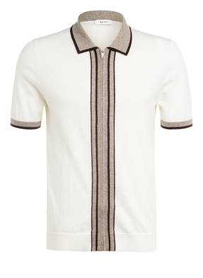 REISS Strick-Poloshirt ROLAND