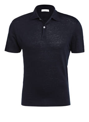 sandro Strick-Poloshirt aus Leinen