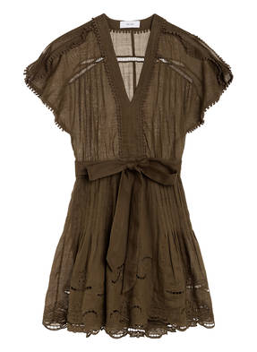 REISS Kleid GEMINA mit Lochstickerei