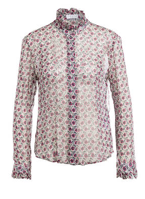 CLAUDIE PIERLOT Bluse COLOMBINEFLEURS mit Rüschenbesatz