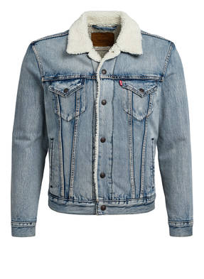 Levi's® Jeansjacke SHERPA mit Kunstfellbesatz