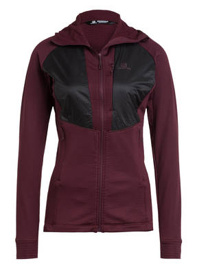 SALOMON Fleecejacke GRID FZ MID