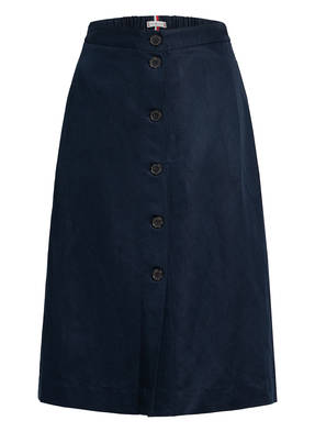 TOMMY HILFIGER Rock mit Leinen