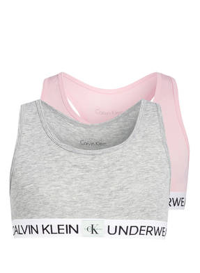 Calvin Klein 2er-Pack Bralette MINIGRAM