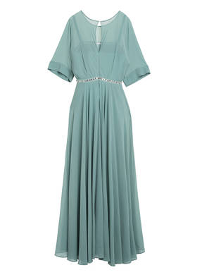Young Couture by BARBARA SCHWARZER Abendkleid mit Schmucksteinbesatz