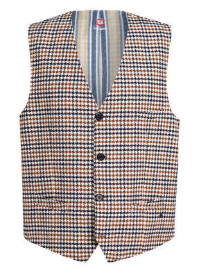 CG CLUB of GENTS Tweed-Weste MORLEY Slim Fit