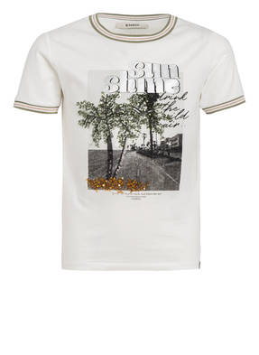 GARCIA T-Shirt mit Paillettenbesatz