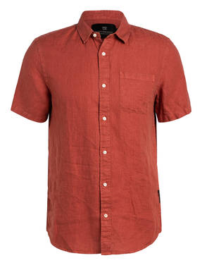 SCOTCH & SODA Halbarm-Hemd aus Leinen