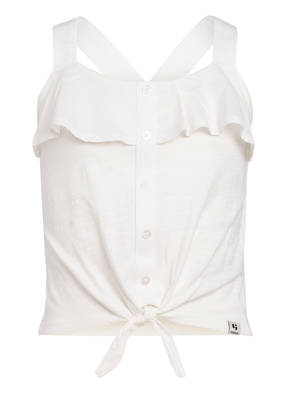 GARCIA Top mit Volantbesatz
