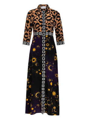 HAYLEY MENZIES Hemdblusenkleid OMBRÉ CROCODILE aus Seide