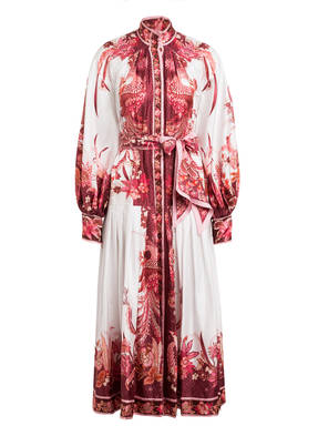 ZIMMERMANN Hemdblusenkleid WAVELENGTH aus Seide