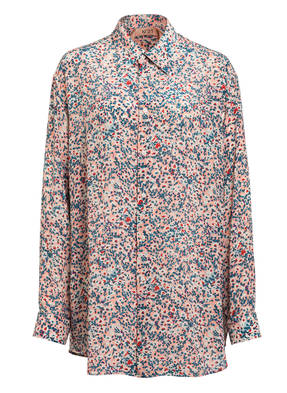 N°21 Oversized-Hemdbluse aus Seide