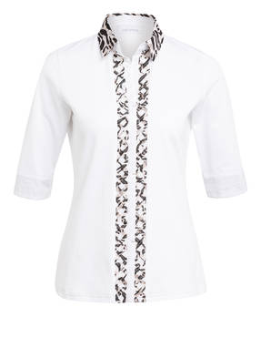 just white Blusenshirt
