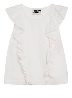 JUST FEMALE Top NAILA mit Volantbesatz