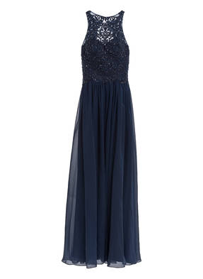 LAONA Abendkleid mit Pailletten- und Schmucksteinbesatz