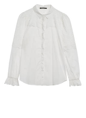 BRUUNS BAZAAR Bluse SIENNA ROBINE mit Lochspitze